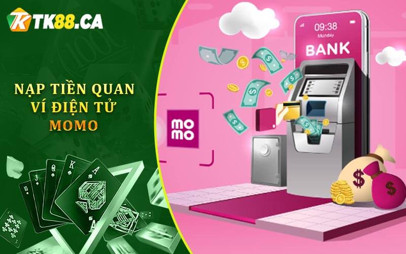 Nạp tiền quan ví điện tử Momo
