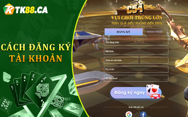 Cách Đăng Ký Tài Khoản