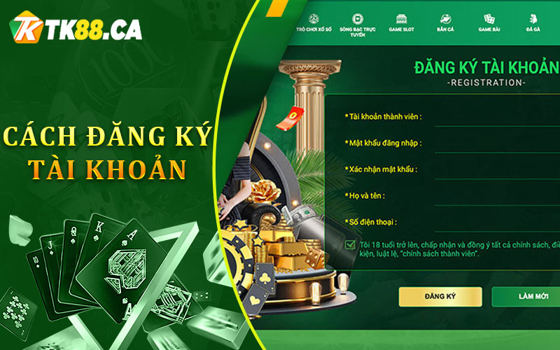 Cách Đăng Ký Tài Khoản