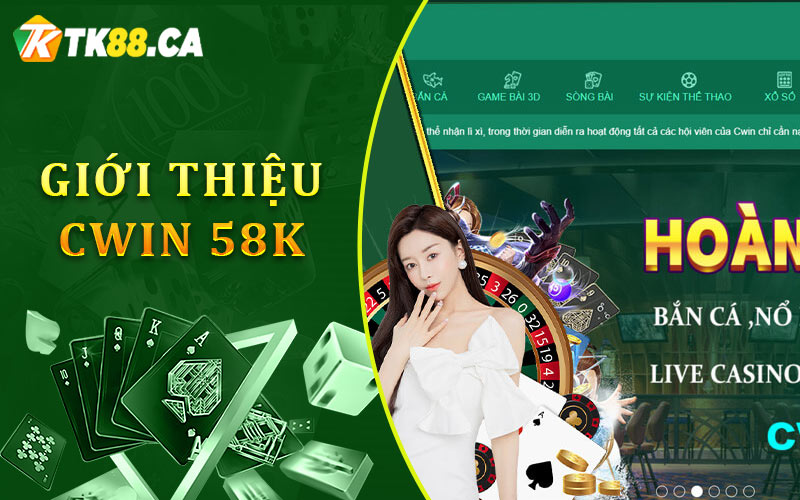 CWIN 58K - Nhà cái cá cược hàng đầu