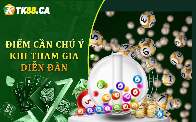 Các điểm cần chú ý khi tham gia diễn đàn xổ số online cho người mới